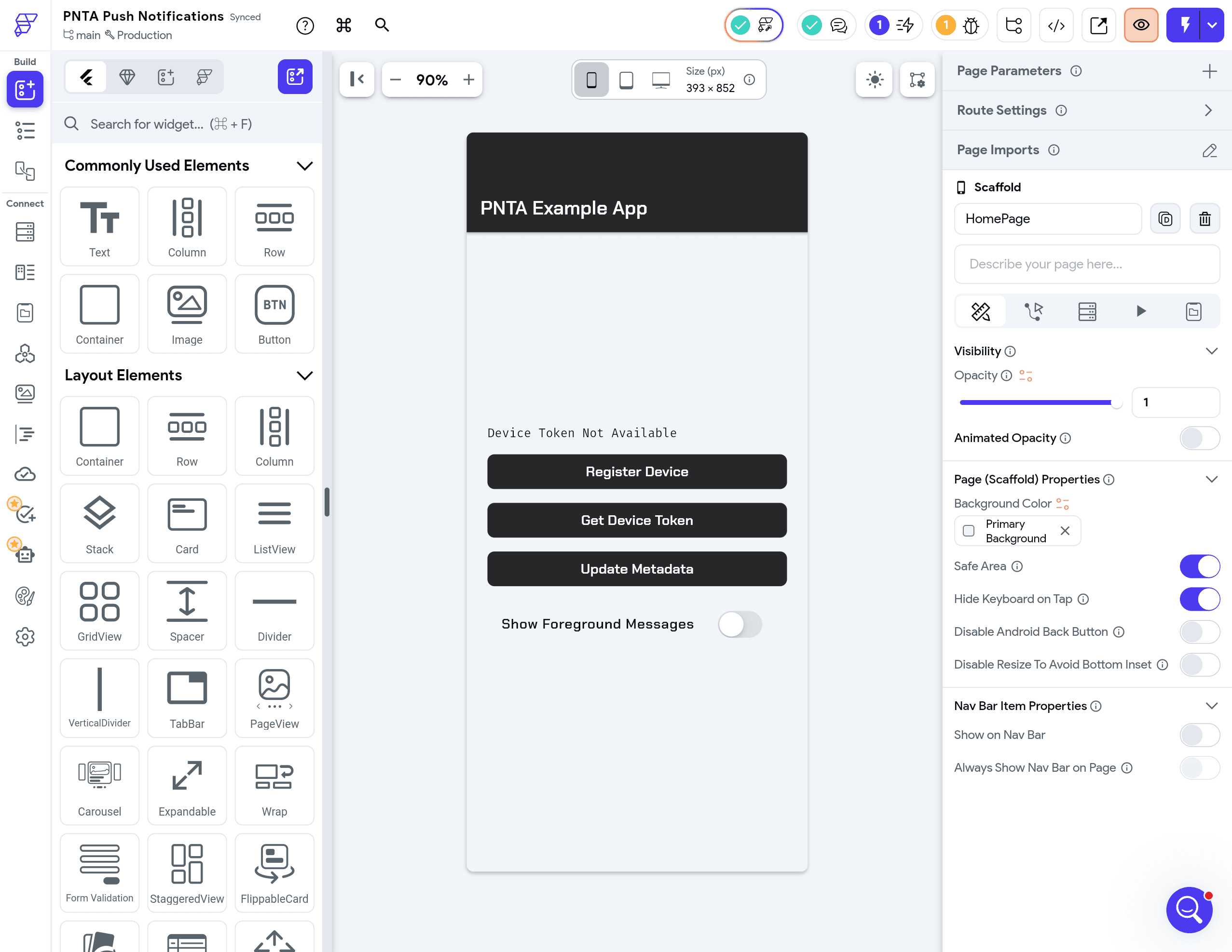 FlutterFlow integration features